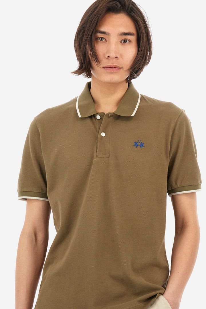 La Martina Regular Fit Polos in Cotton -  BPMP04-PK031- Concorde Fashion#color_green-03197