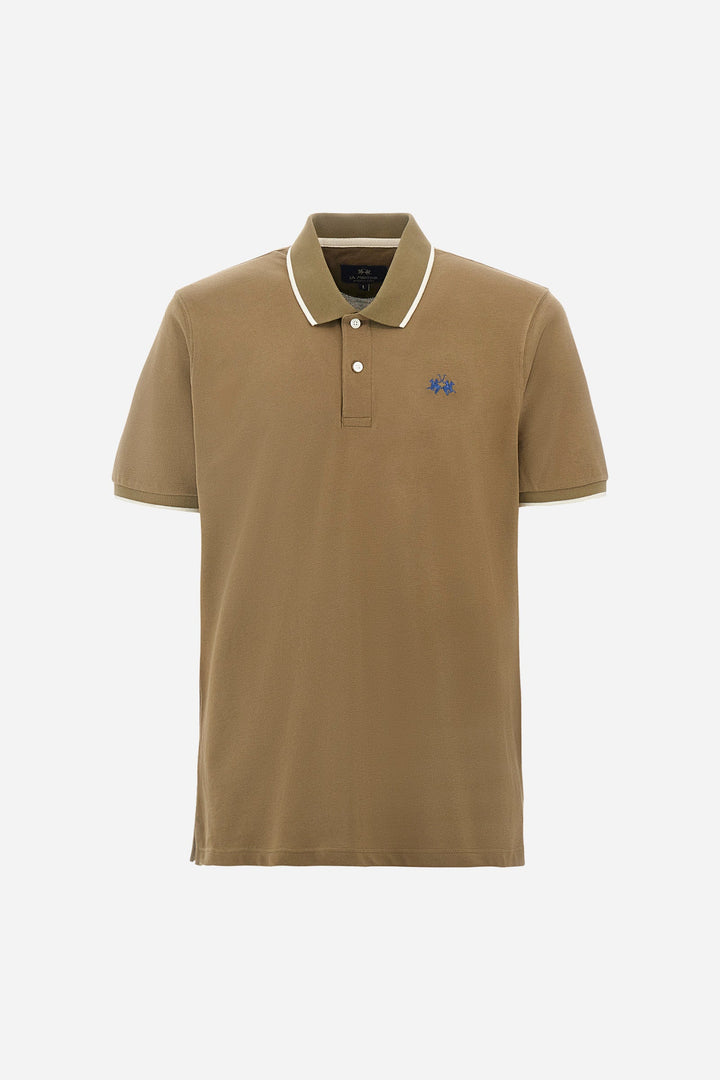 La Martina Regular Fit Polos in Cotton -  BPMP04-PK031- Concorde Fashion#color_green-03197