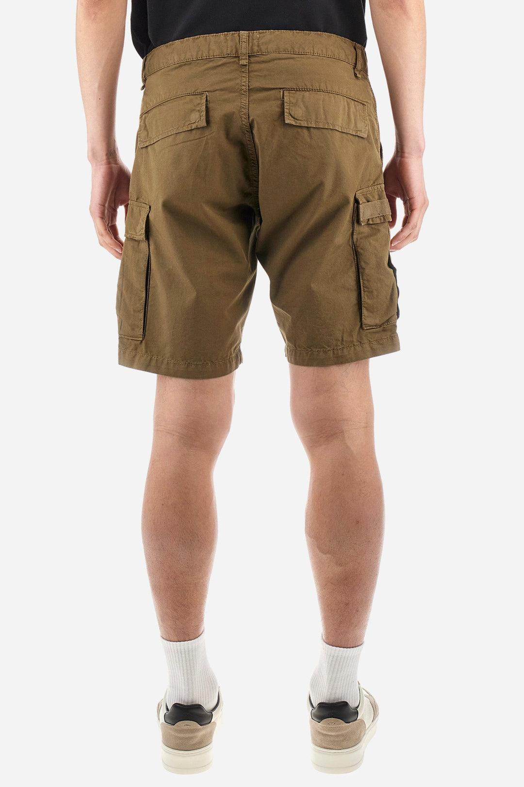 La Martina Regular Fit Shorts in Cotton -  YMB002-TW514- Concorde Fashion#color_green-03197