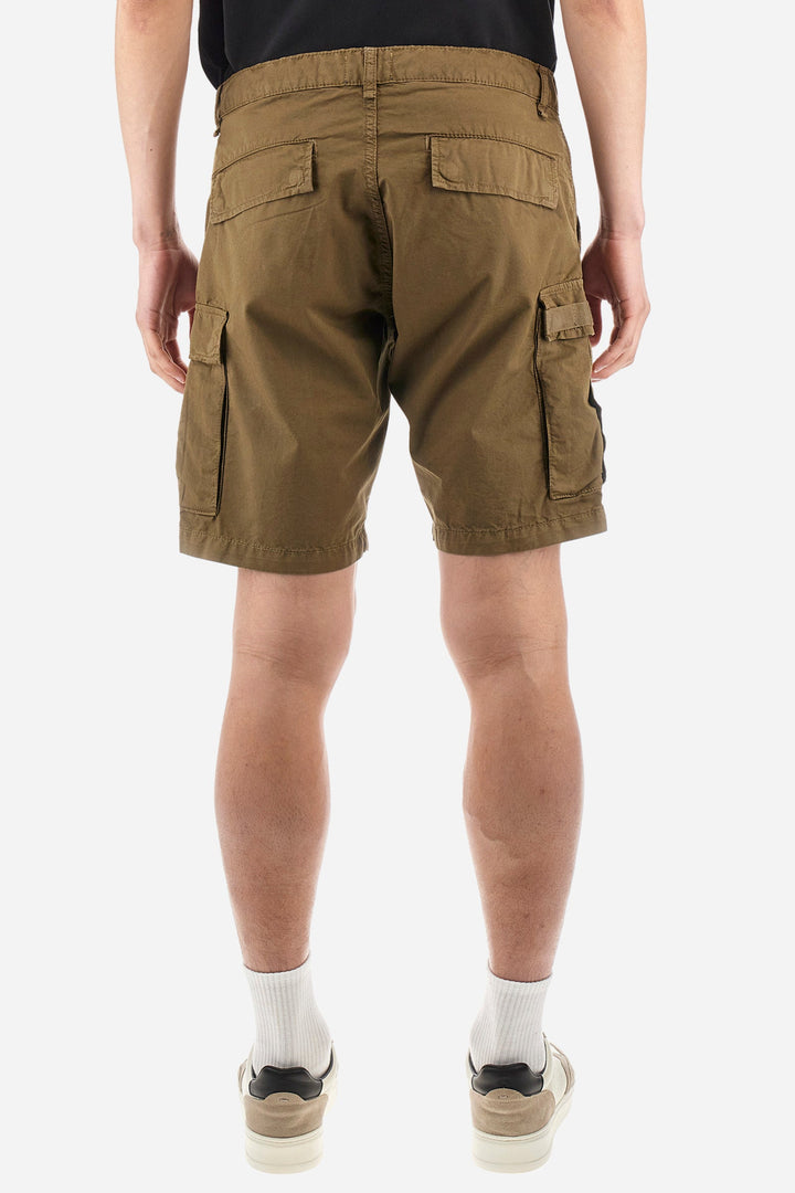 La Martina Regular Fit Shorts in Cotton -  YMB002-TW514- Concorde Fashion#color_green-03197