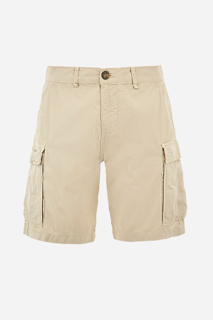La Martina Regular Fit Shorts in Cotton -  YMB002-TW514- Concorde Fashion#color_green-04022