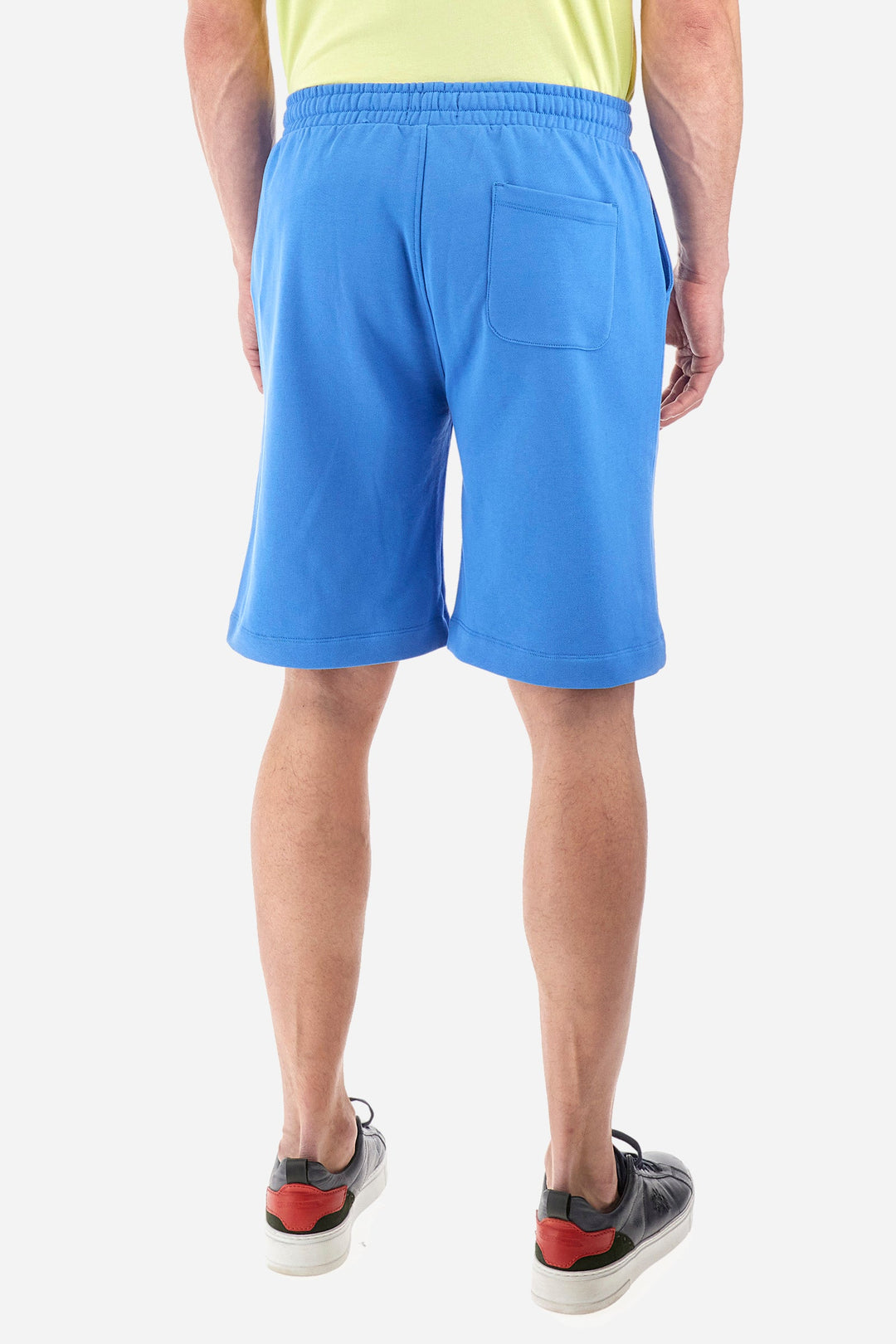 La Martina Regular Fit Shorts in Cotton -  YMB003-FP568- Concorde Fashion#color_blue-07205