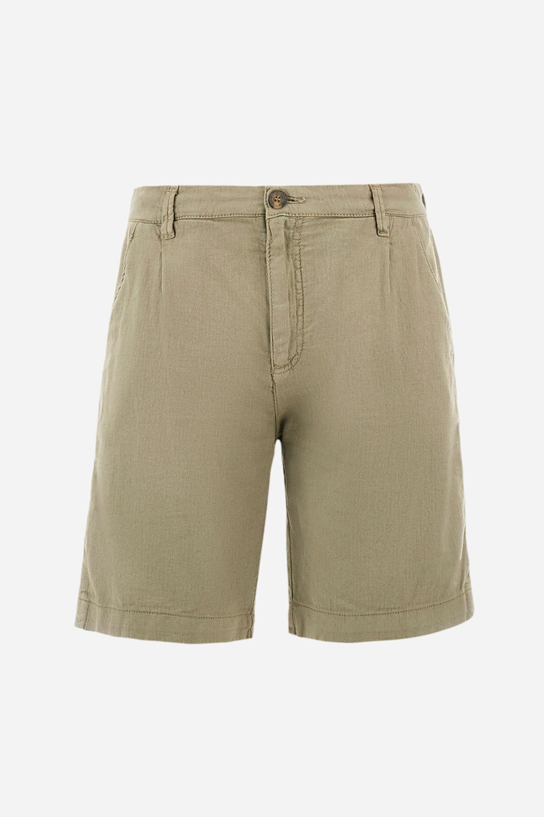La Martina Regular Fit Shorts in Cotton Mix -  YMB004-TL333- Concorde Fashion#color_grey-03034