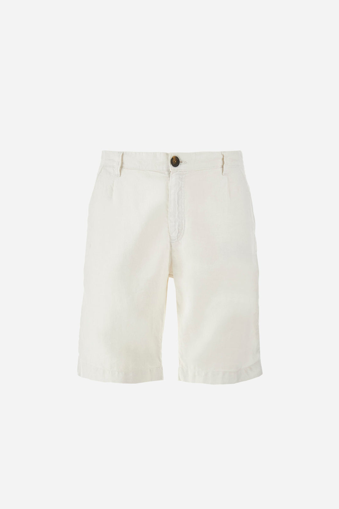 La Martina Regular Fit Shorts in Cotton Mix -  YMB004-TL333- Concorde Fashion#color_white-00002