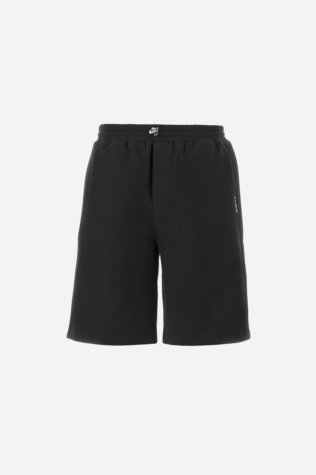 La Martina Regular Fit Shorts in Cotton Mix -  YMB010-FP571- Concorde Fashion#color_black-09999