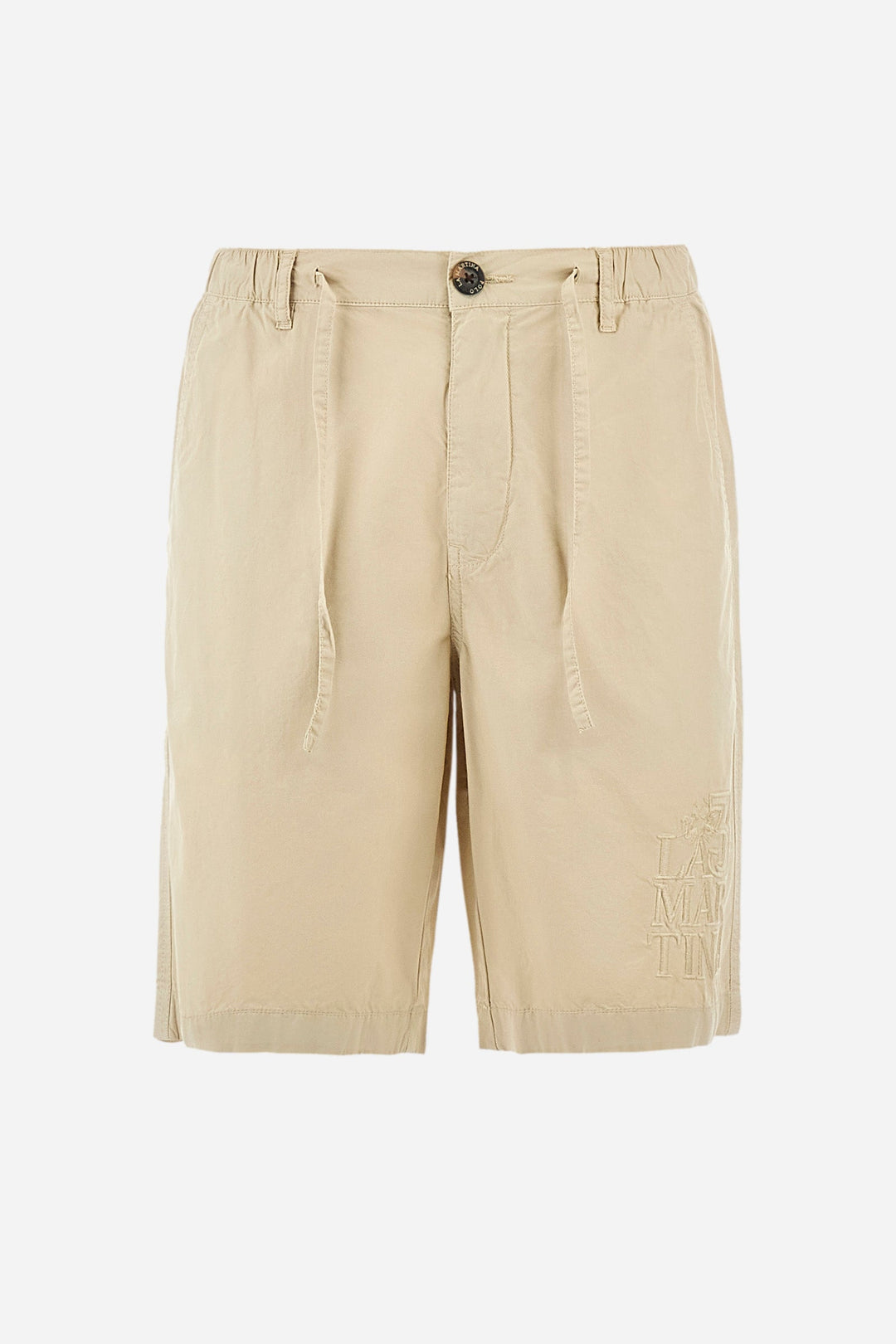 La Martina Regular Fit Shorts in Cotton -  YMB301-PP688- Concorde Fashion#color_green-04022