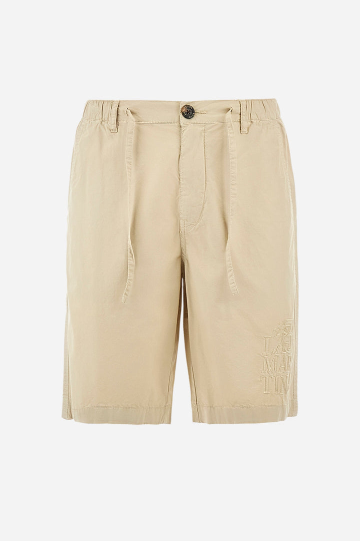 La Martina Regular Fit Shorts in Cotton -  YMB301-PP688- Concorde Fashion#color_green-04022
