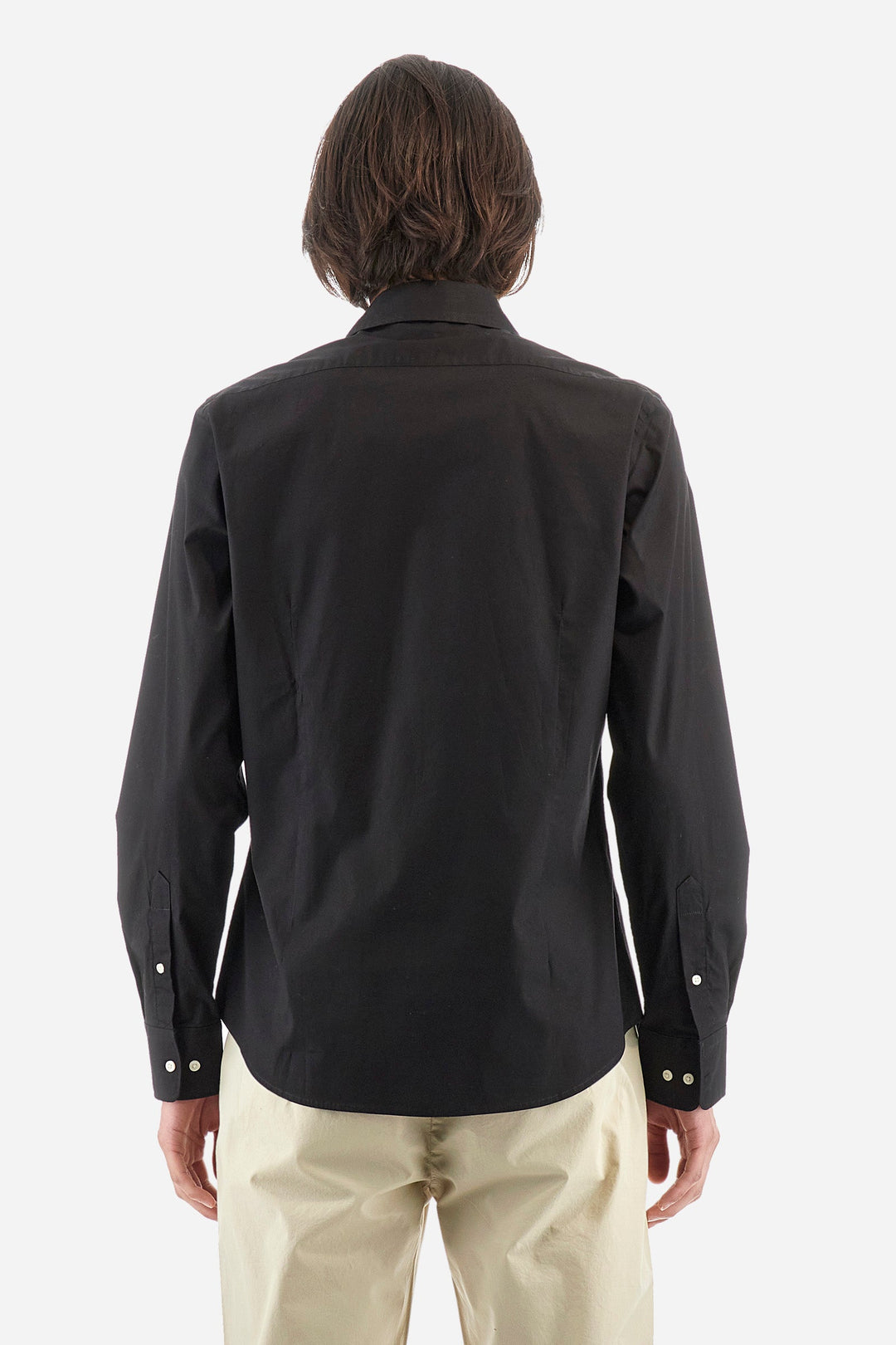 La Martina Regular Fit Casual Shirts in Cotton Mix -  YMC002-PP483- Concorde Fashion#color_black-09999