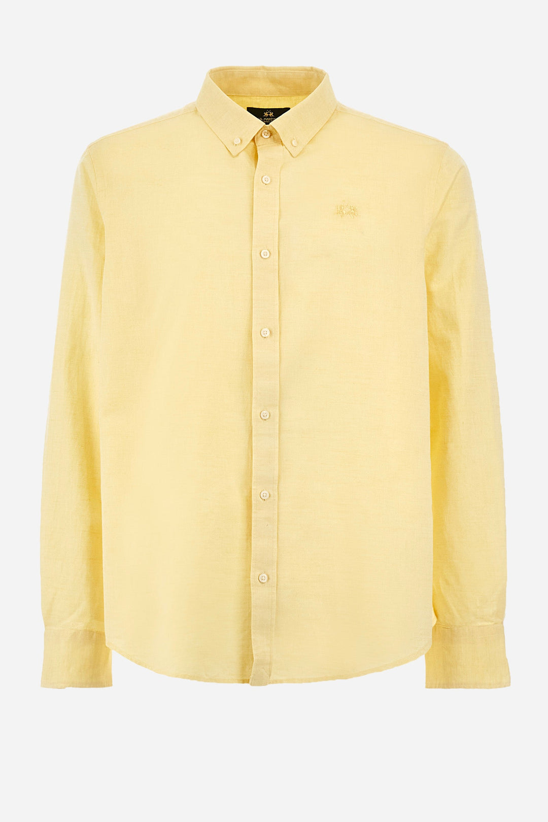La Martina Regular Fit Casual Shirts in Cotton Mix -  YMC006-TL072- Concorde Fashion#color_gold-02101