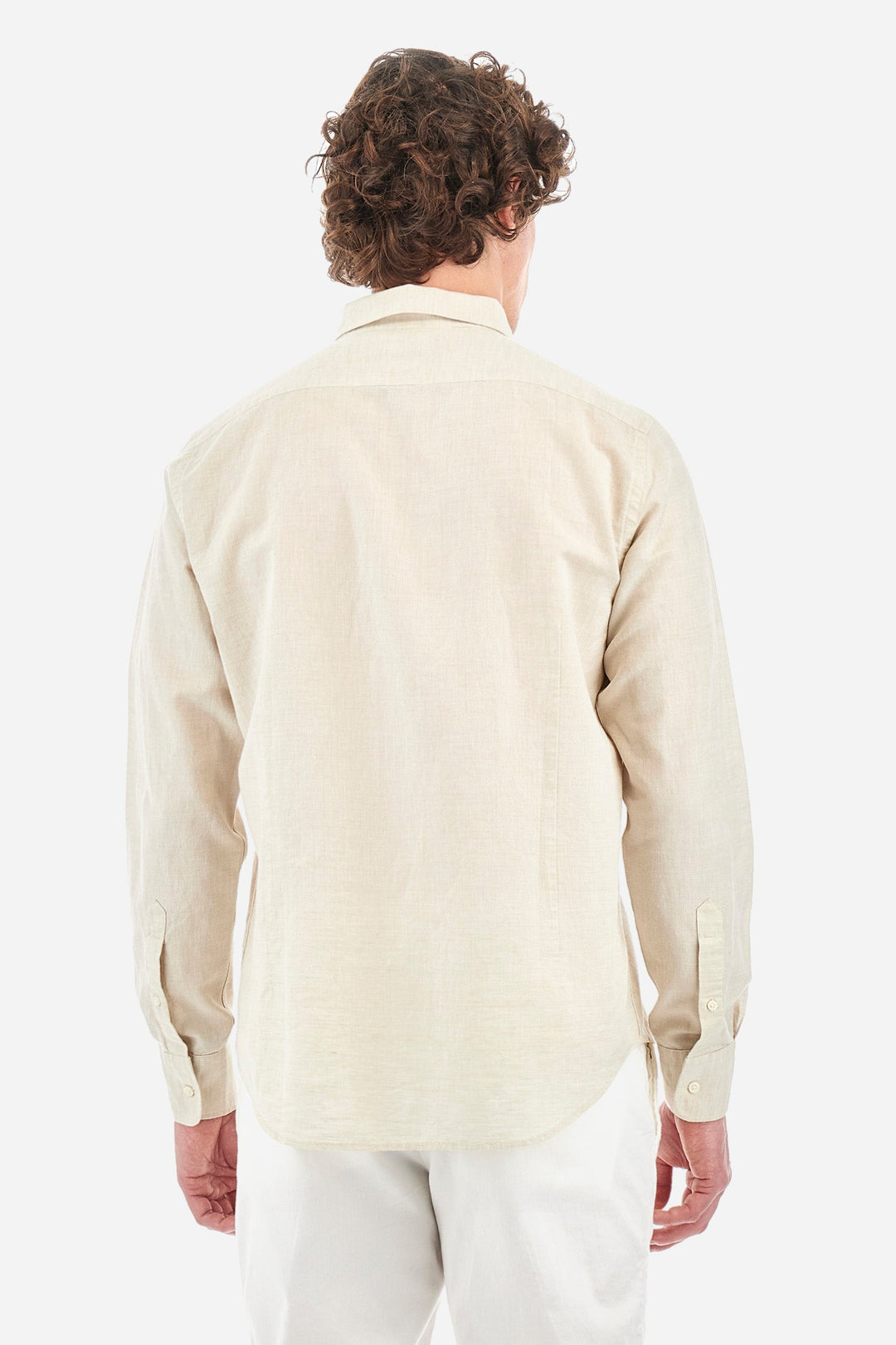 La Martina Regular Fit Casual Shirts in Cotton Mix -  YMC006-TL072- Concorde Fashion#color_grey-04114