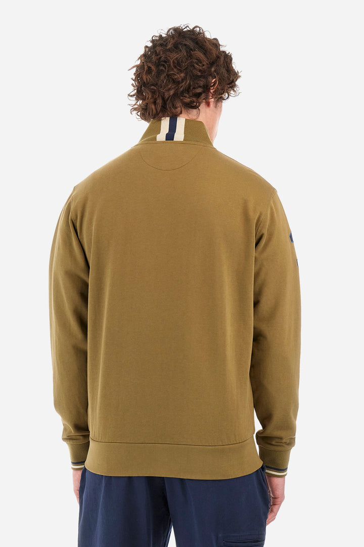 La Martina Regular Fit Sweatshirts in Cotton -  YMF300-FP568- Concorde Fashion#color_green-03197