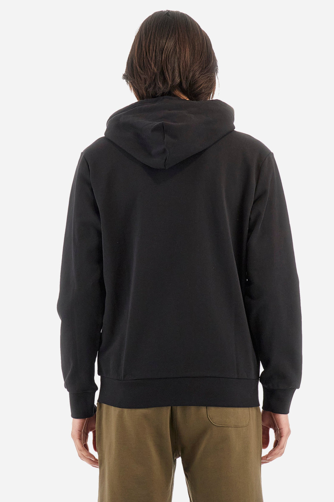 La Martina Regular Fit Hoodies in Cotton -  YMF305-FP568- Concorde Fashion#color_black-09999