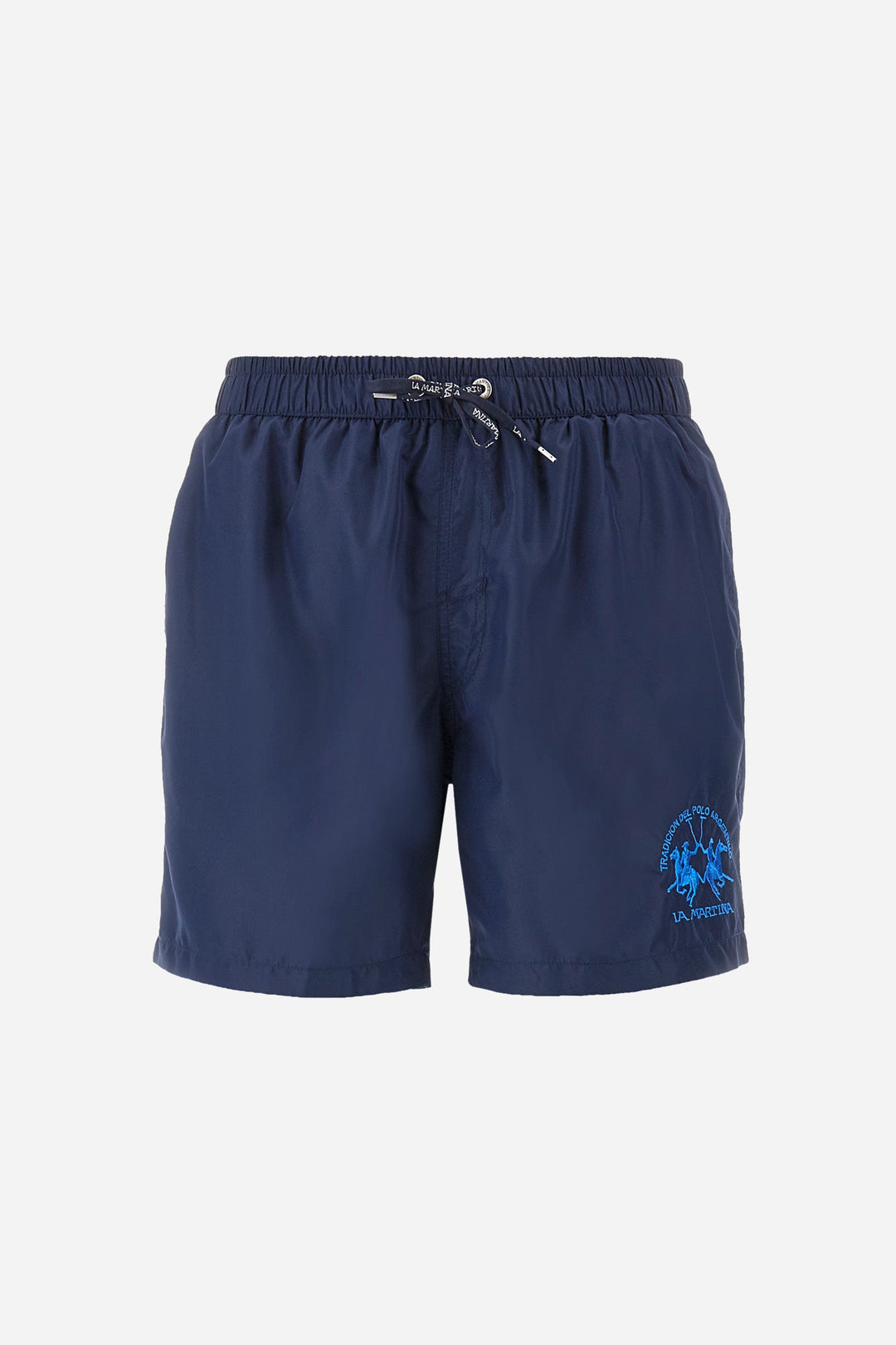 La Martina Regular Fit Shorts in Polyester -  YMM001-PA023- Concorde Fashion#color_navy-07017