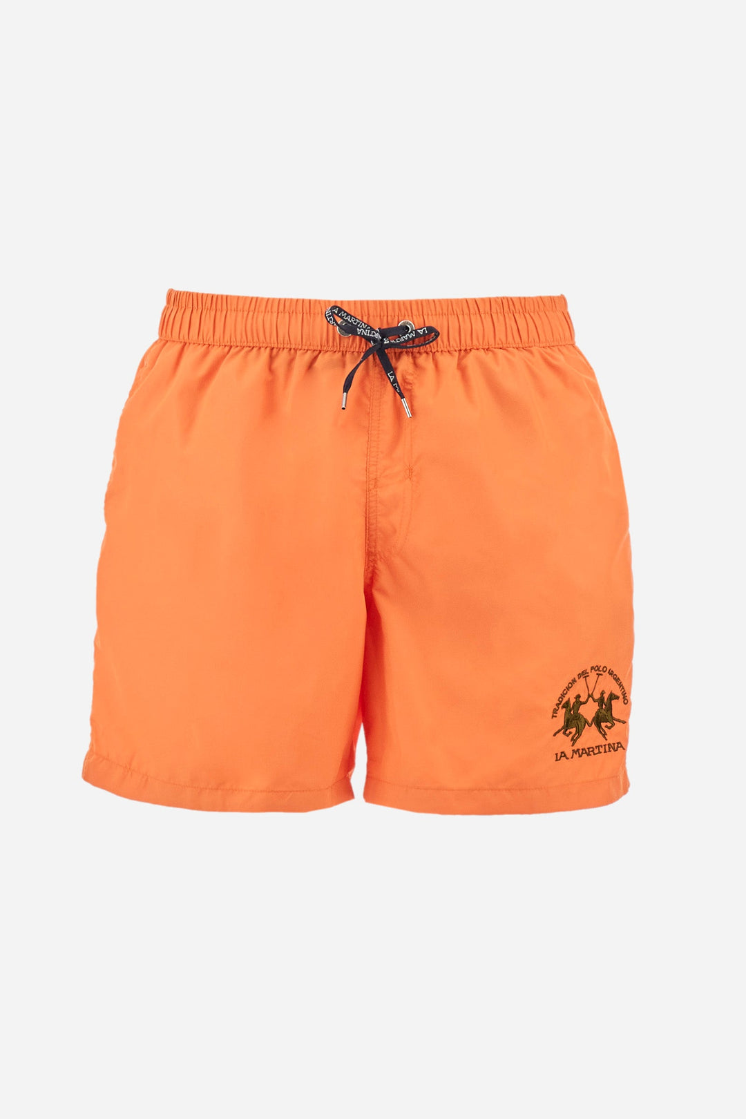 La Martina Regular Fit Shorts in Polyester -  YMM001-PA023- Concorde Fashion#color_orange-02163