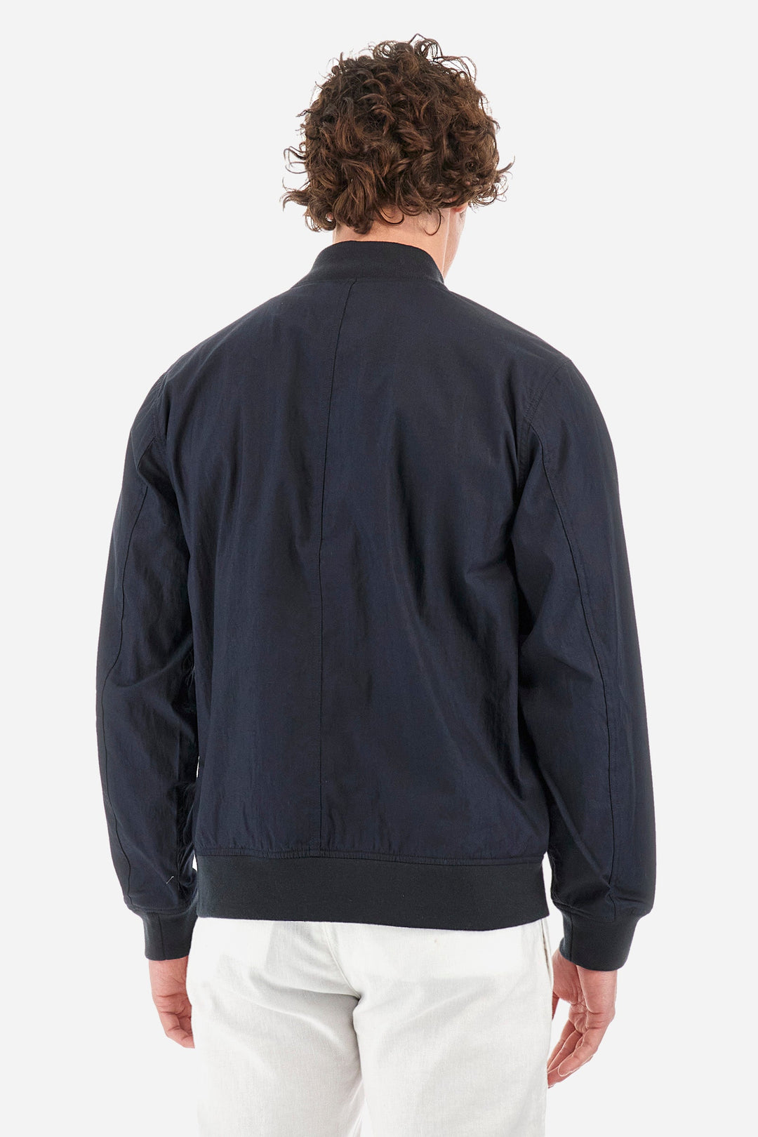 La Martina Regular Fit Sweatshirts in Cotton Mix -  YMO002-TW269- Concorde Fashion#color_navy-07017