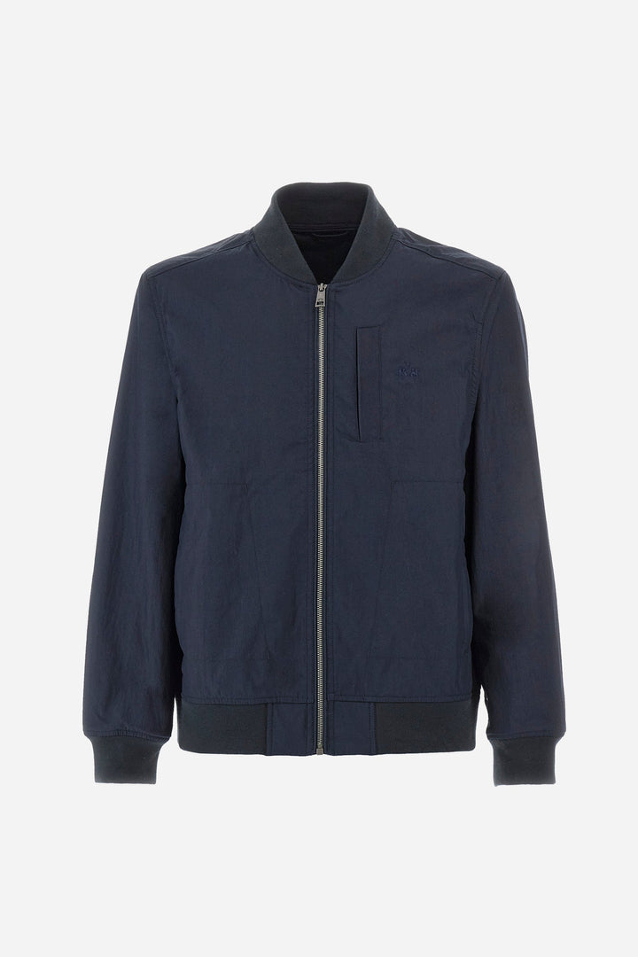 La Martina Regular Fit Sweatshirts in Cotton Mix -  YMO002-TW269- Concorde Fashion#color_navy-07017