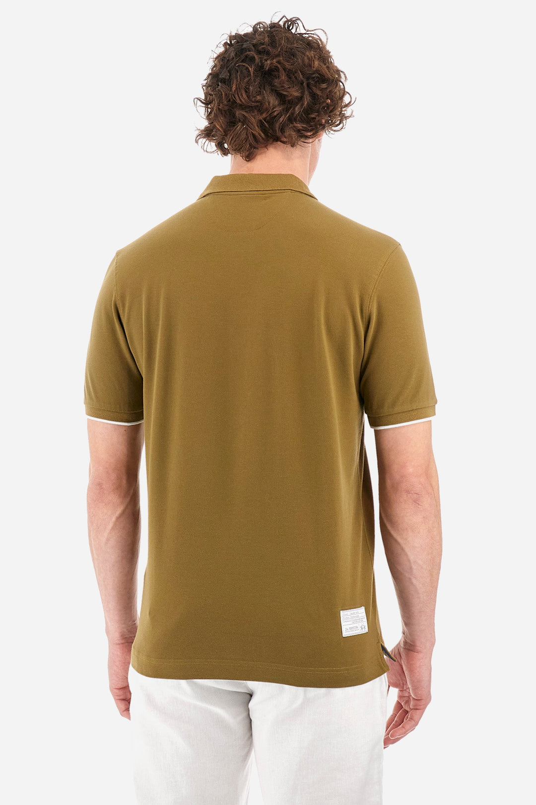 La Martina Regular Fit Polos in Cotton Mix -  YMP001-PK001- Concorde Fashion#color_green-03197