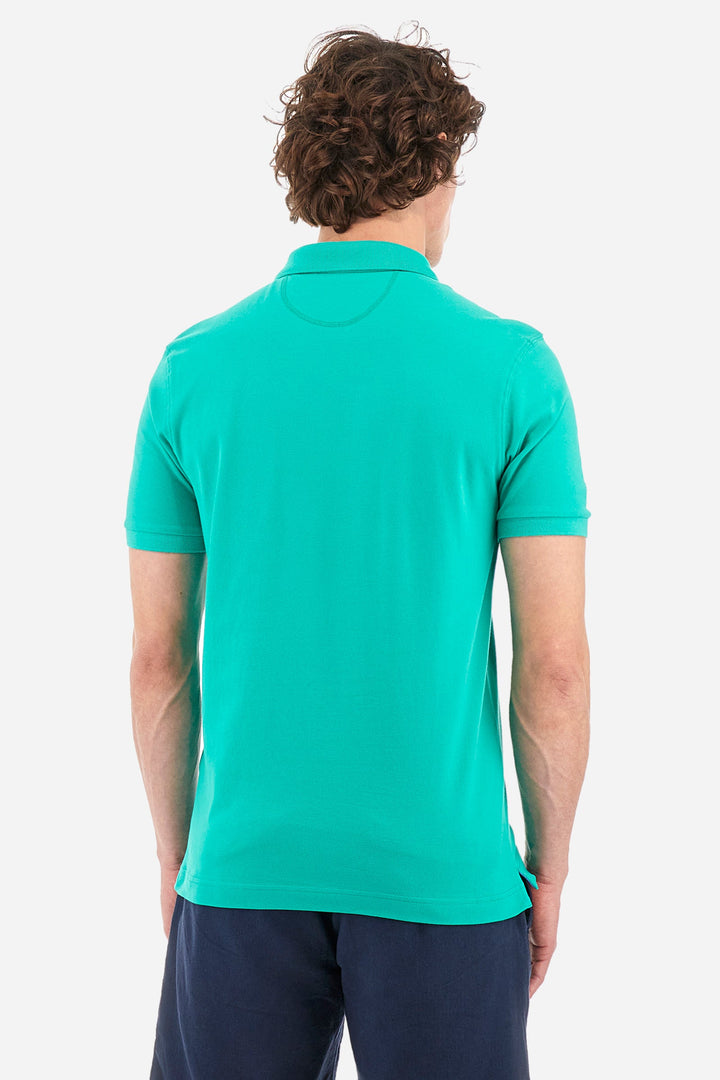 La Martina Regular Fit Polos in Cotton Mix -  YMP002-PK001- Concorde Fashion#color_green-03123