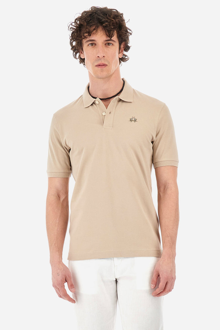 La Martina Regular Fit Polos in Cotton Mix -  YMP002-PK001- Concorde Fashion#color_green-04022
