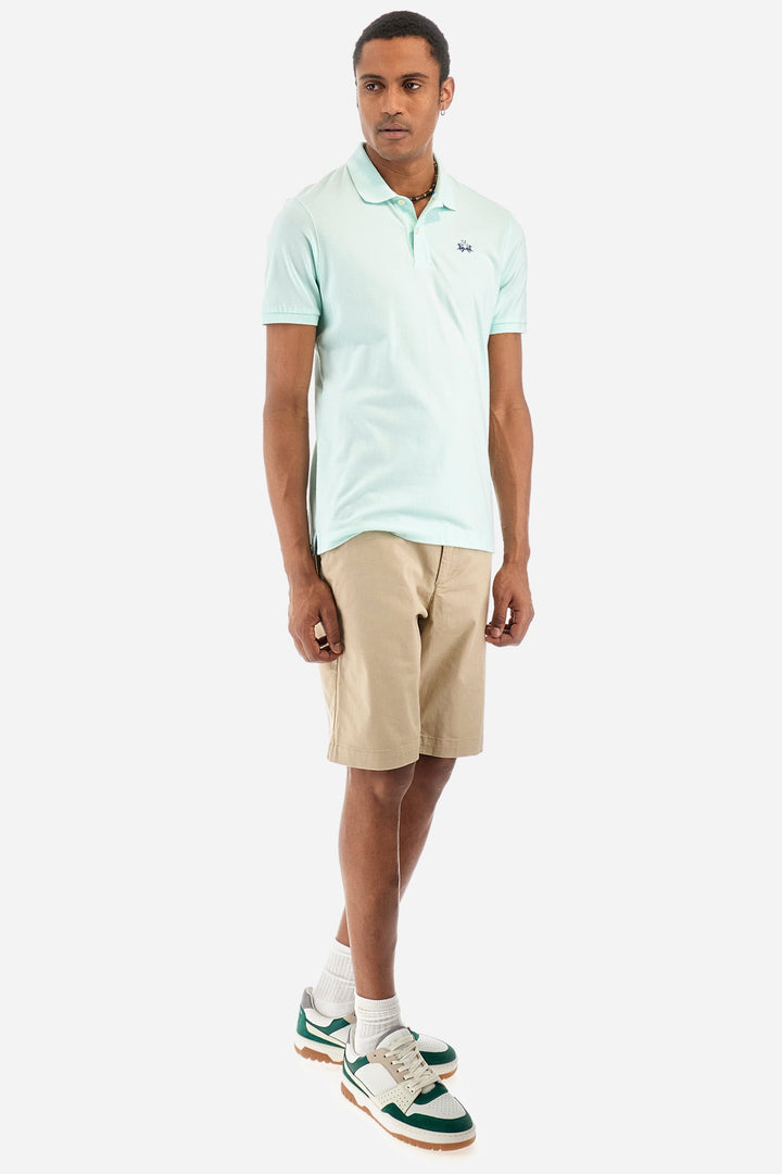 La Martina Regular Fit Polos in Cotton Mix -  YMP002-PK001- Concorde Fashion#color_green-07163