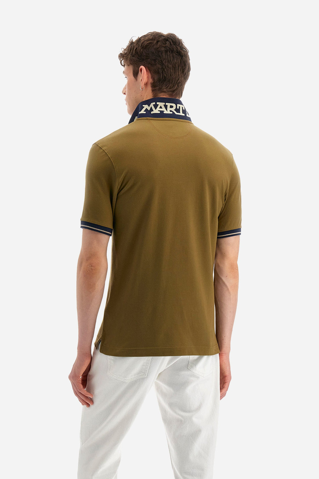 La Martina Regular Fit Polos in Cotton Mix -  YMP005-PK001- Concorde Fashion#color_green-03197