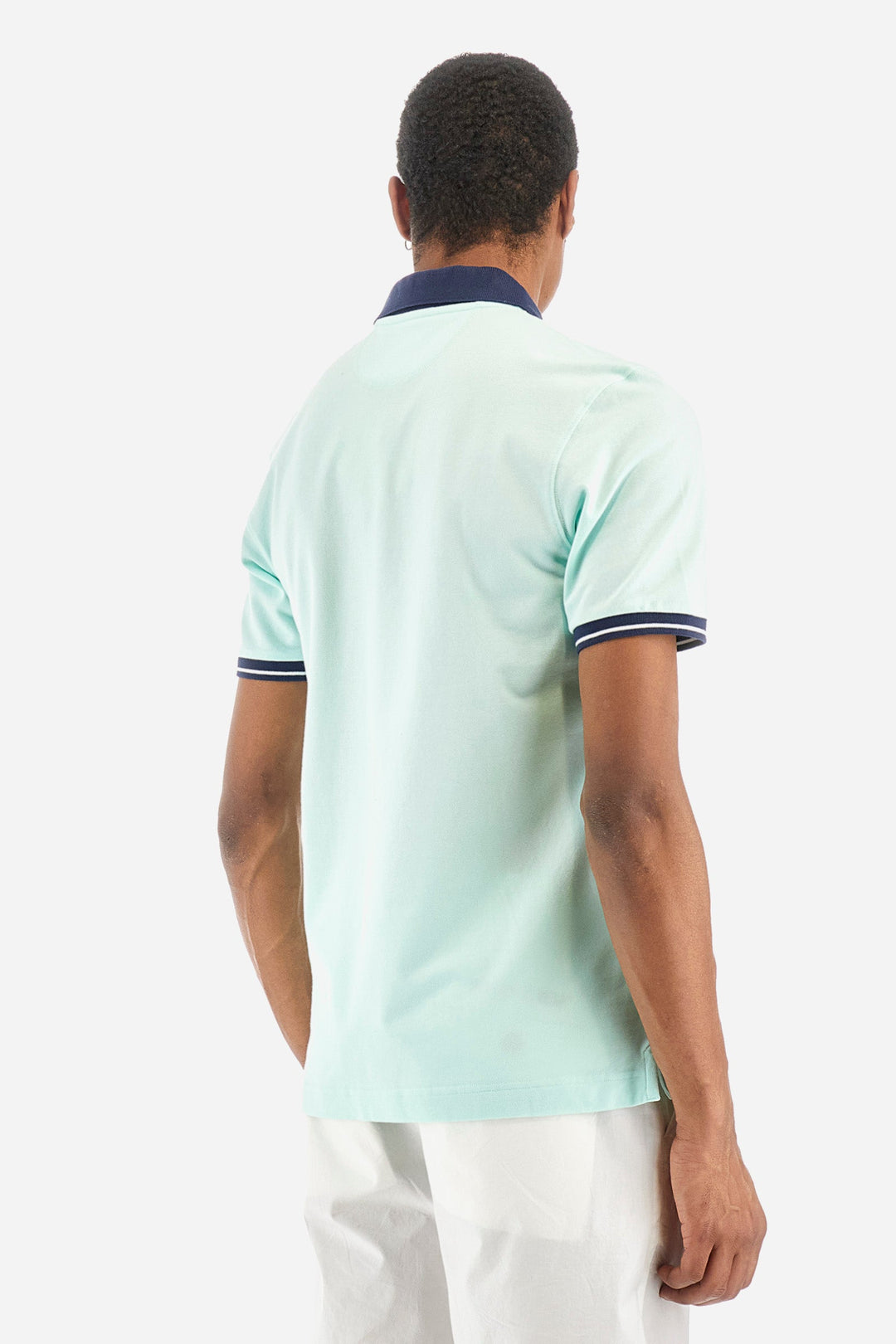 La Martina Regular Fit Polos in Cotton Mix -  YMP005-PK001- Concorde Fashion#color_green-07163