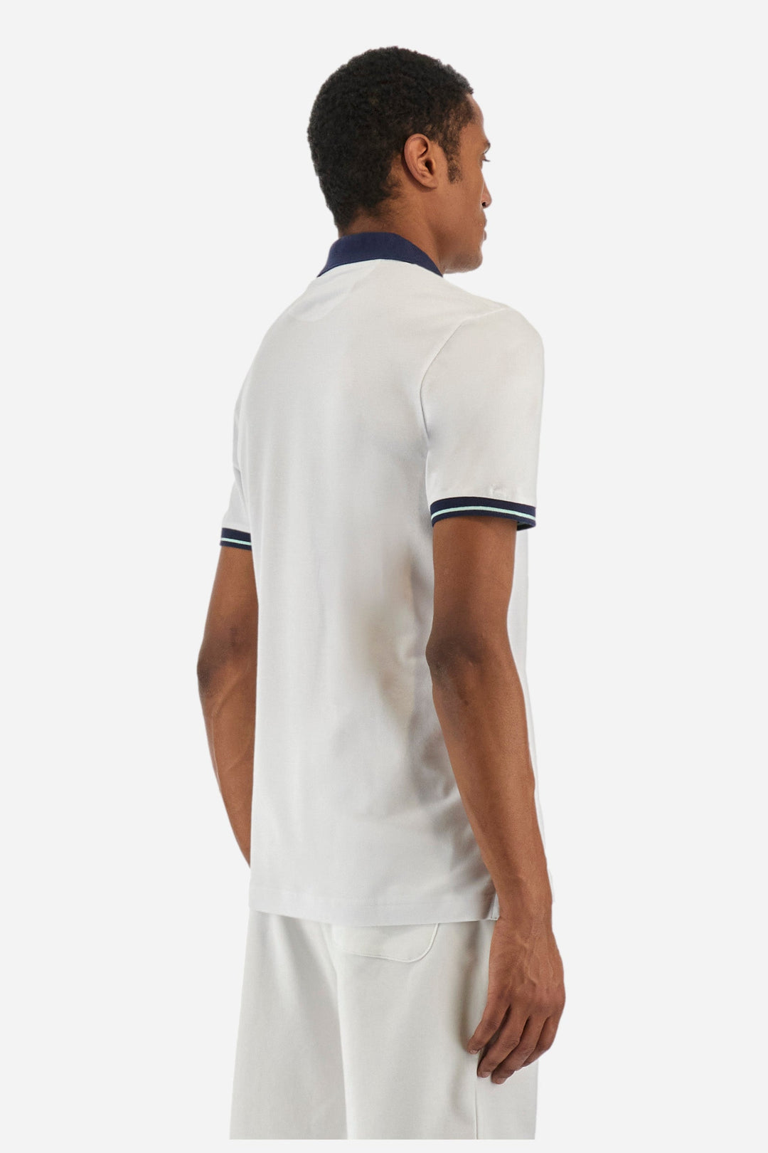 La Martina Regular Fit Polos in Cotton Mix -  YMP005-PK001- Concorde Fashion#color_white-00001