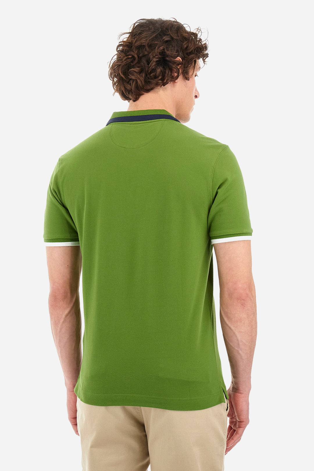 La Martina Regular Fit Polos in Cotton Mix -  YMP006-PK001- Concorde Fashion#color_green-03117