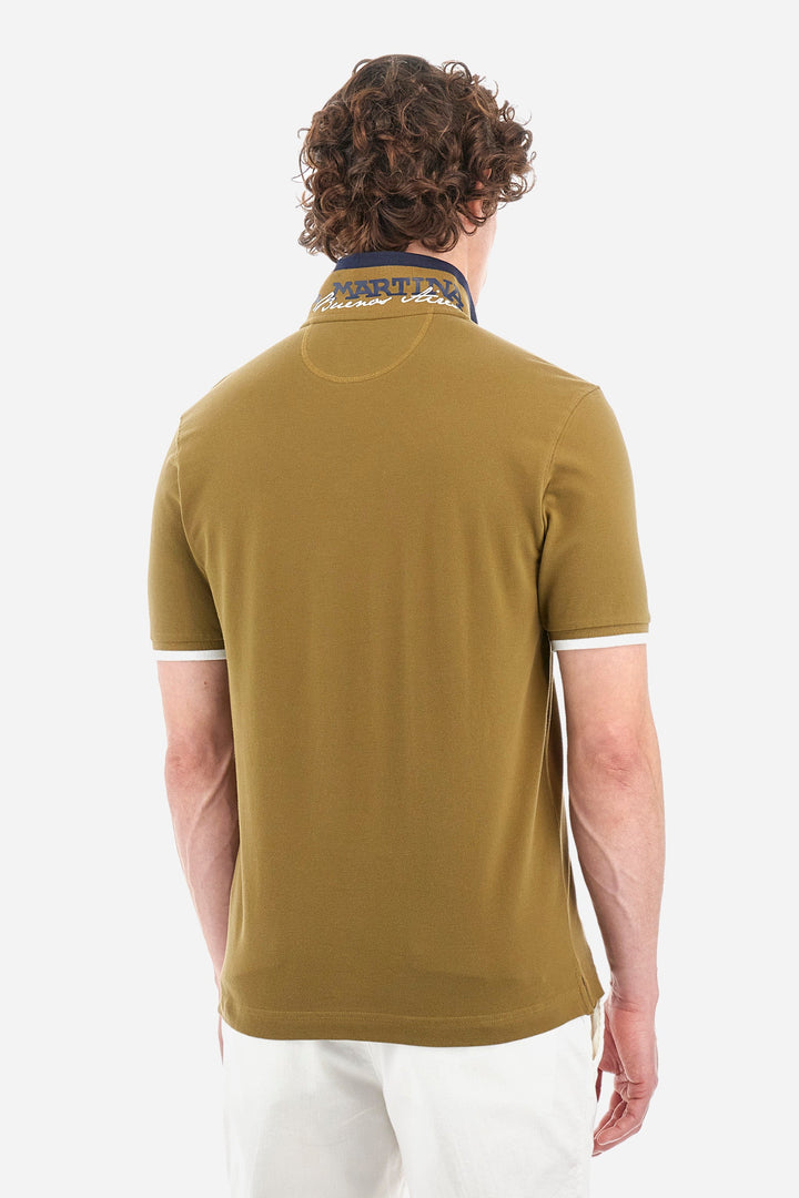 La Martina Regular Fit Polos in Cotton Mix -  YMP006-PK001- Concorde Fashion#color_green-03197