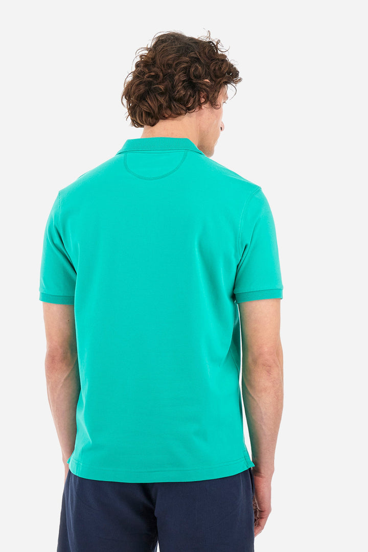 La Martina Regular Fit Polos in Cotton Mix -  YMP007-PK001- Concorde Fashion#color_green-03123
