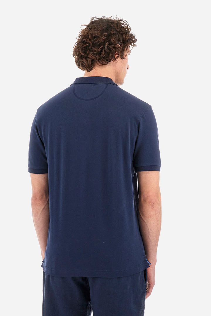 La Martina Regular Fit Polos in Cotton Mix -  YMP007-PK001- Concorde Fashion#color_navy-07017
