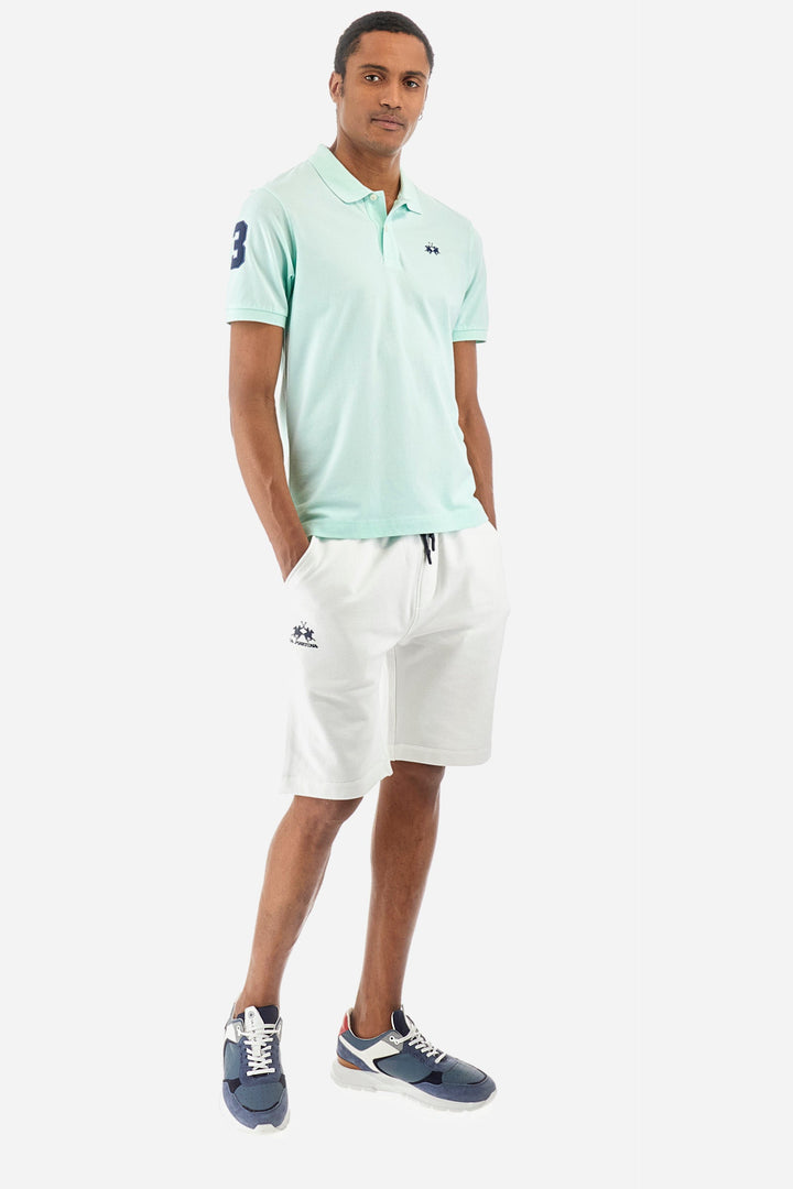 La Martina Regular Fit Polos in Cotton Mix -  YMP300-PK001- Concorde Fashion#color_green-07163