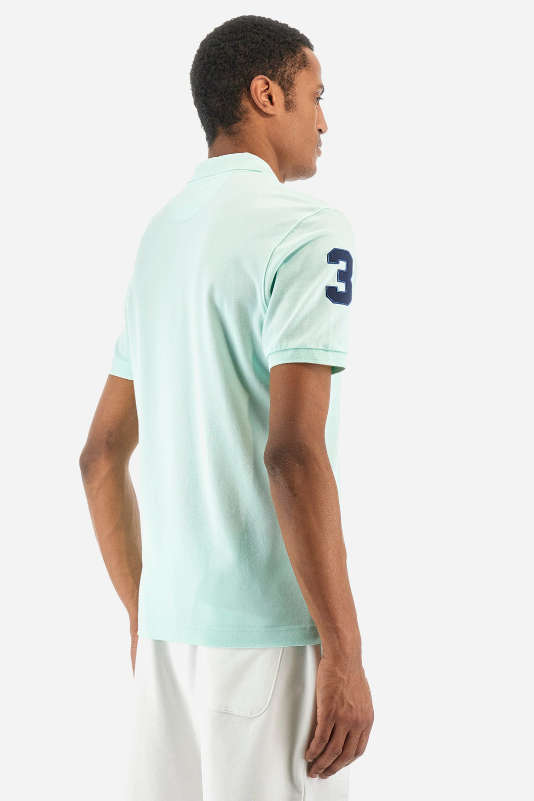La Martina Regular Fit Polos in Cotton Mix -  YMP300-PK001- Concorde Fashion#color_green-07163
