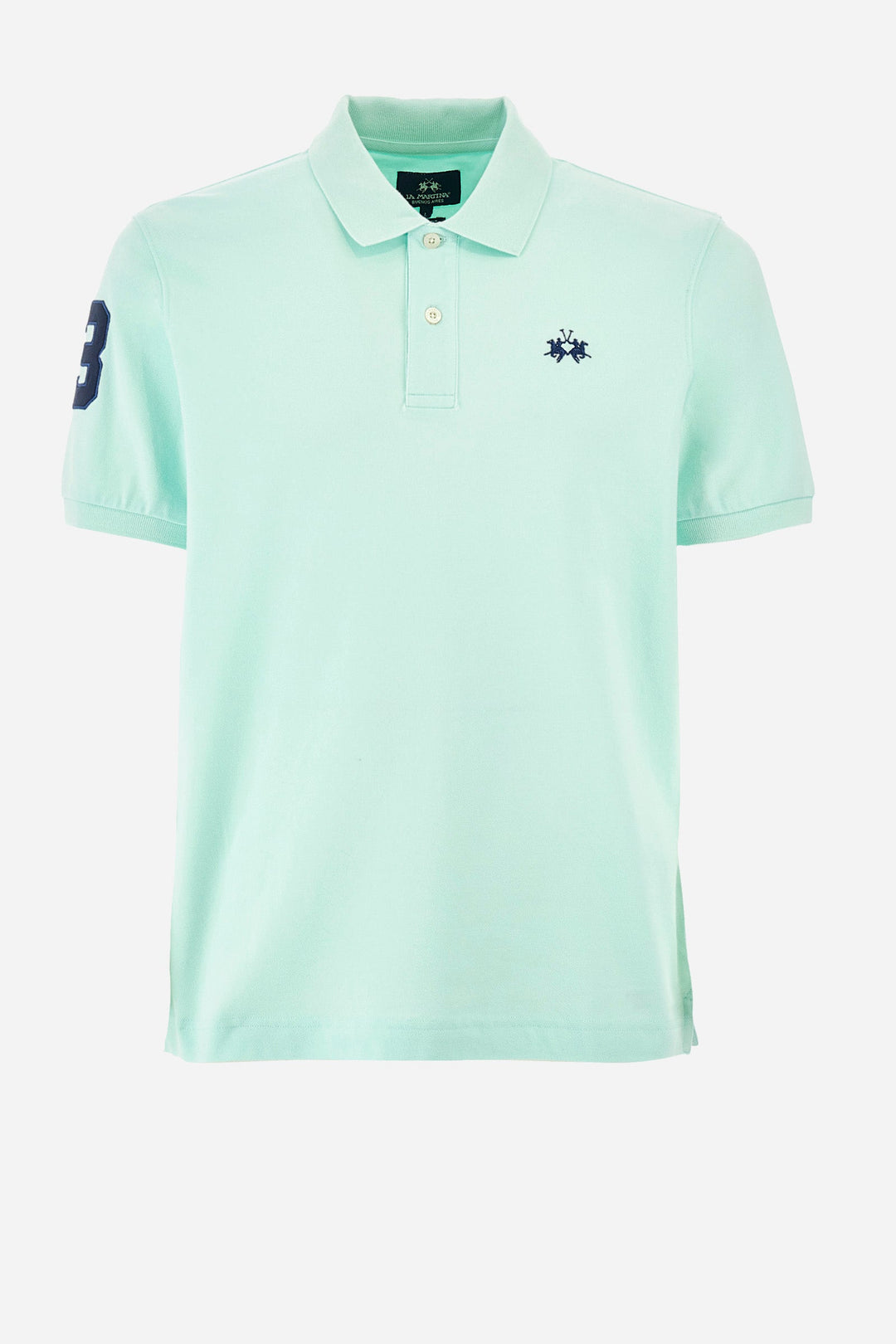 La Martina Regular Fit Polos in Cotton Mix -  YMP300-PK001- Concorde Fashion#color_green-07163