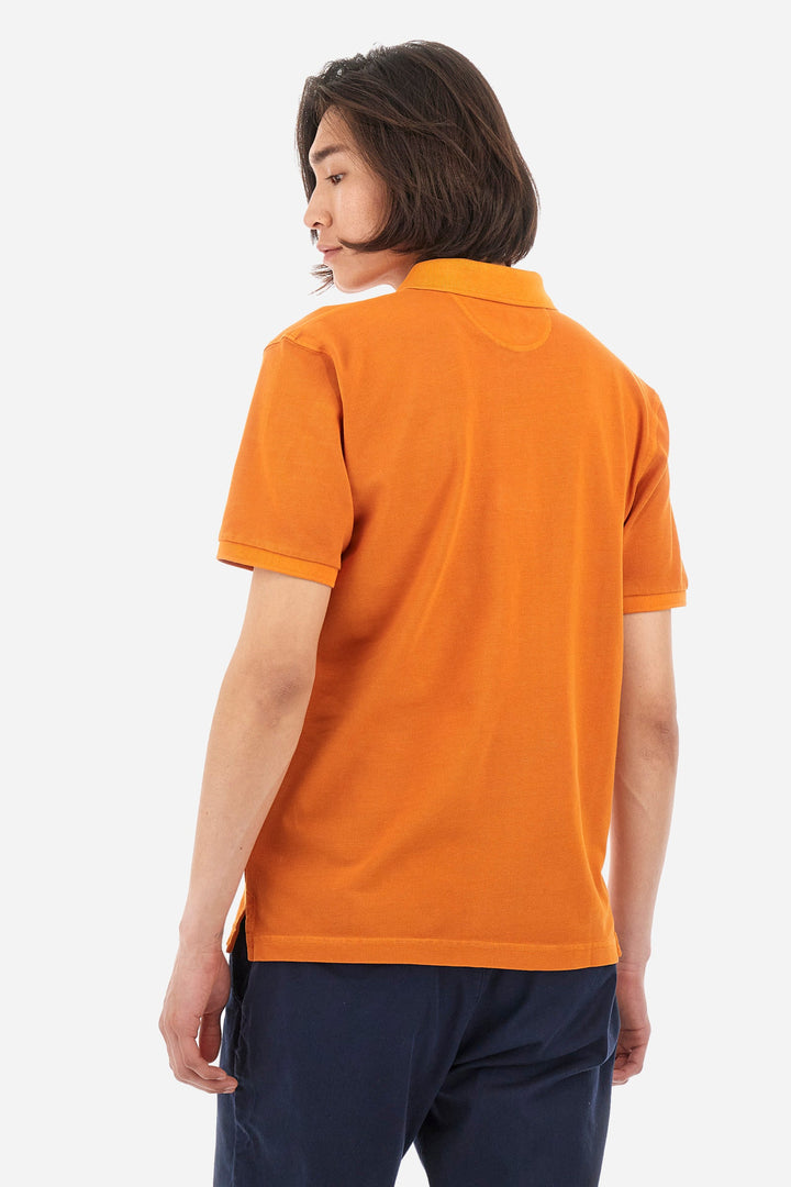 La Martina Regular Fit Polos in Cotton -  YMP311-PK097- Concorde Fashion#color_brown-04192