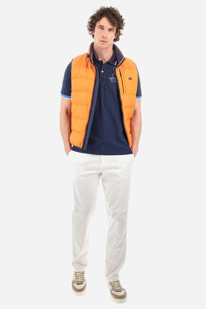 La Martina Regular Fit Polos in Cotton Mix -  YMP321-PK001- Concorde Fashion#color_navy-07017