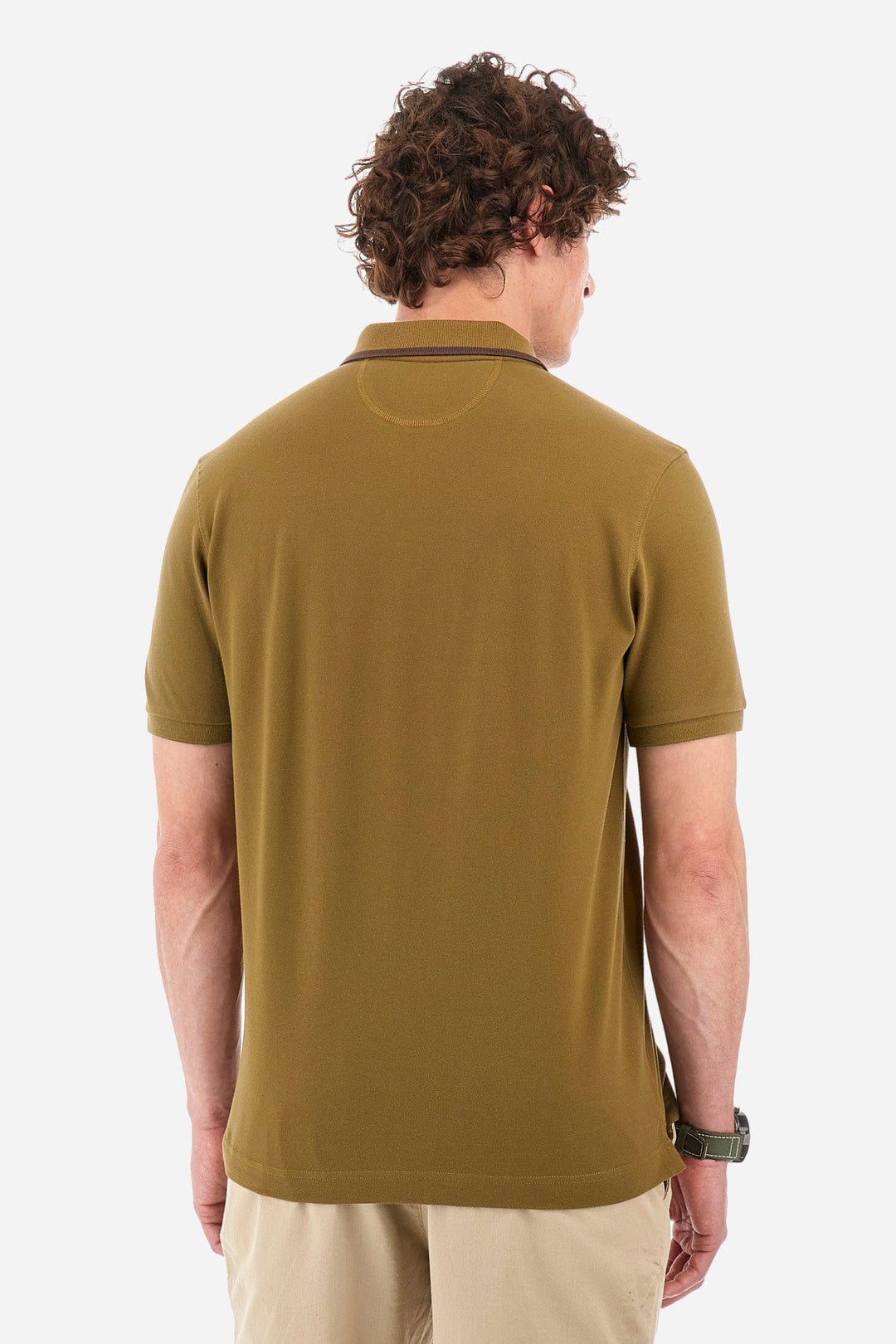 La Martina Regular Fit Polos in Cotton Mix -  YMPG01-PK001- Concorde Fashion#color_green-03197