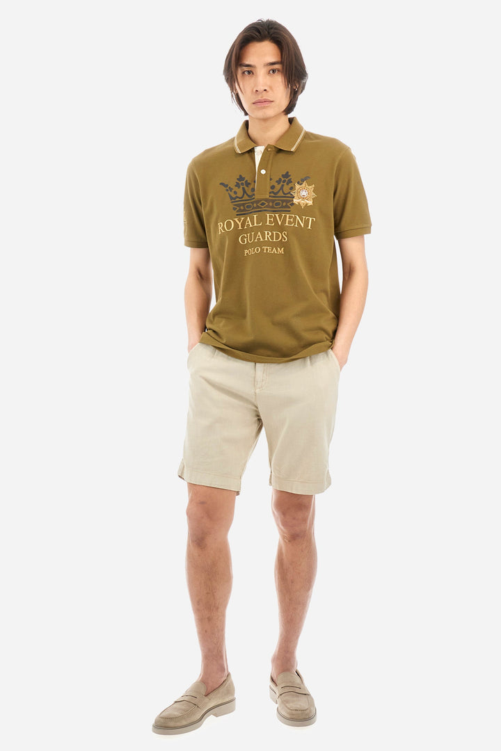 La Martina Regular Fit Polos in Cotton -  YMPG30-PK097- Concorde Fashion#color_green-03197