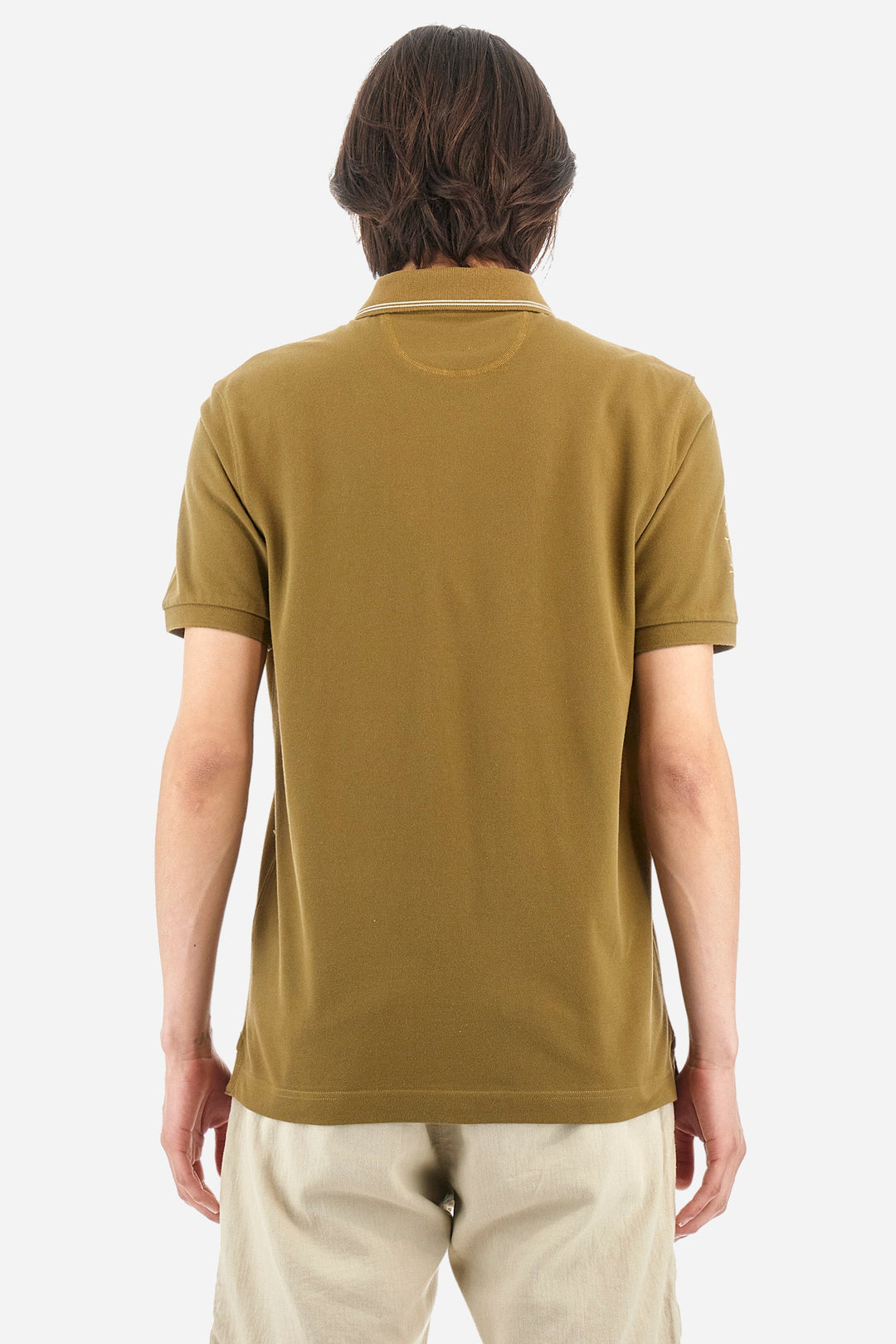 La Martina Regular Fit Polos in Cotton -  YMPG30-PK097- Concorde Fashion#color_green-03197