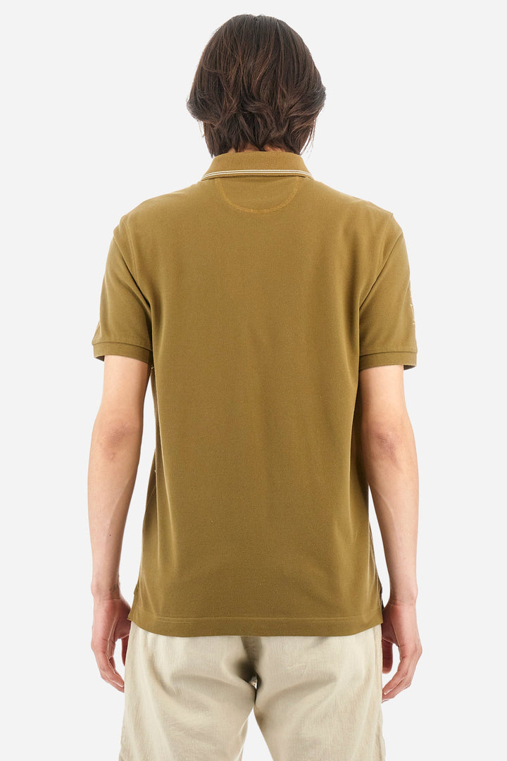 La Martina Regular Fit Polos in Cotton -  YMPG30-PK097- Concorde Fashion#color_green-03197