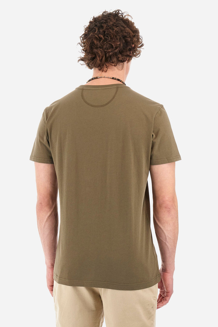 La Martina Regular Fit T-Shirts in Cotton -  YMR001-JS206- Concorde Fashion#color_green-03197