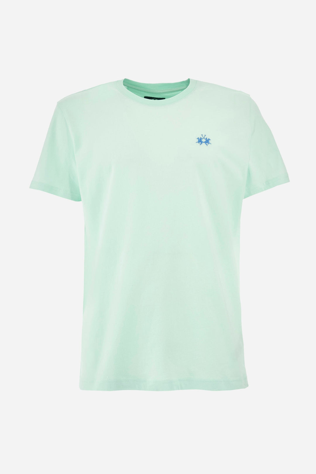 La Martina Regular Fit T-Shirts in Cotton -  YMR004-JS206- Concorde Fashion#color_orange-02163