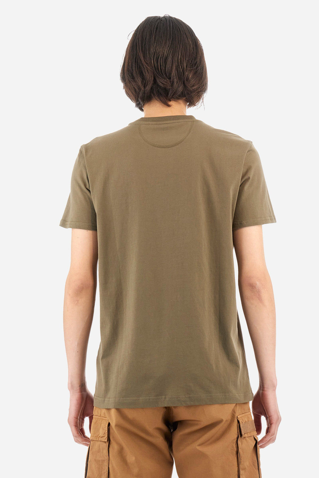 La Martina Regular Fit T-Shirts in Cotton -  YMR009-JS206- Concorde Fashion#color_green-03197