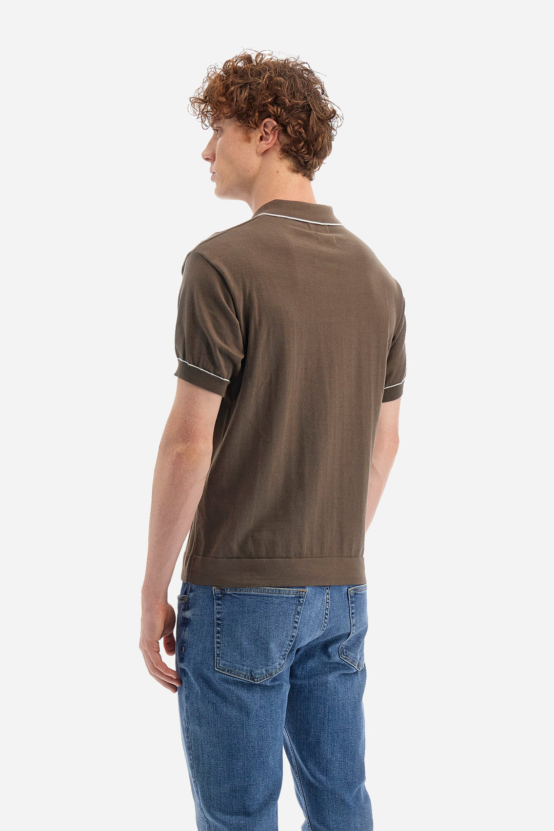 La Martina Regular Fit Sweaters in Cotton -  YMS009-XC008- Concorde Fashion#color_grey-04197