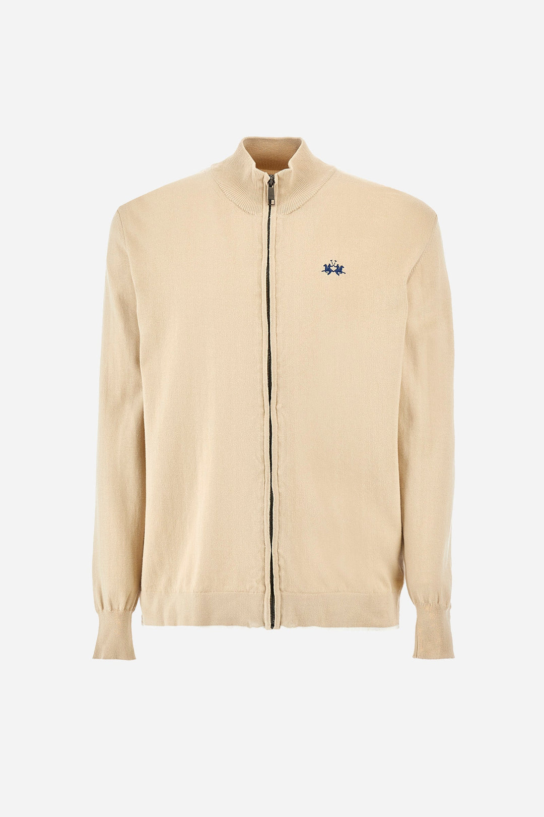 La Martina Regular Fit Sweaters in Cotton -  YMS019-XC008- Concorde Fashion#color_ beige-04022