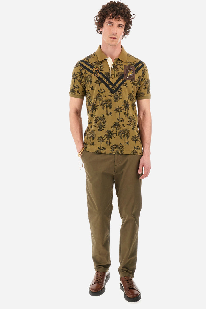 La Martina Regular Fit Chinos in Cotton Mix -  YMT002-TW417- Concorde Fashion#color_green-03197