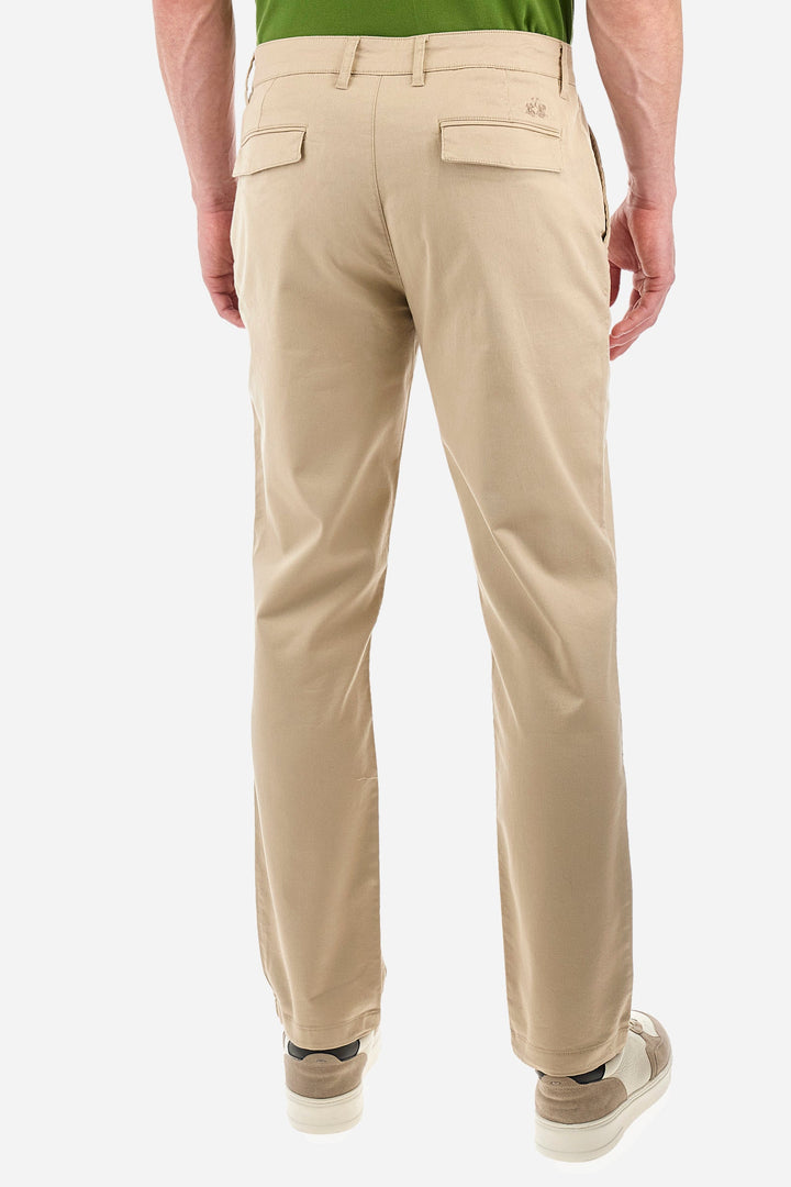 La Martina Regular Fit Chinos in Cotton Mix -  YMT002-TW417- Concorde Fashion#color_green-04022