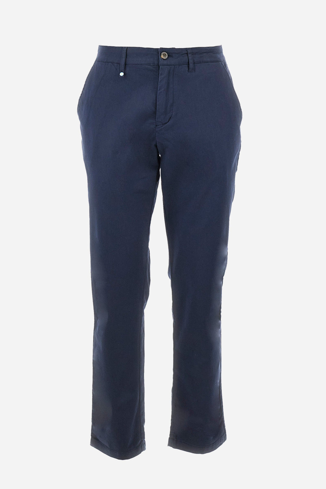 La Martina Regular Fit Chinos in Cotton Mix -  YMT002-TW417- Concorde Fashion#color_navy-07017