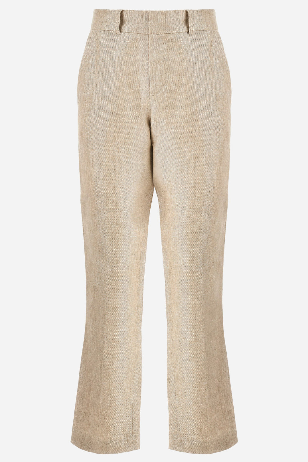 La Martina Regular Fit Chinos in Linen -  YMT012-TL134- Concorde Fashion#color_green-04022