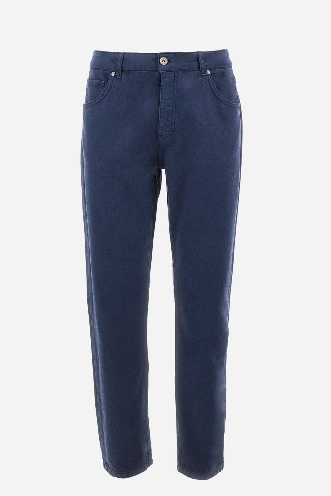 La Martina Regular Fit Trousers in Cotton -  YMT013-TW438- Concorde Fashion#color_navy-07017